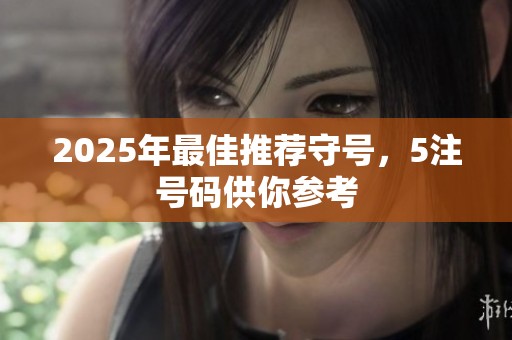 2025年最佳推荐守号，5注号码供你参考