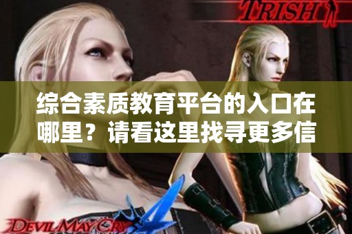 综合素质教育平台的入口在哪里？请看这里找寻更多信息！