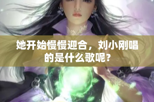 她开始慢慢迎合，刘小刚唱的是什么歌呢？