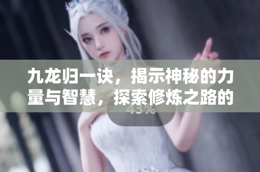 九龙归一诀，揭示神秘的力量与智慧，探索修炼之路的真谛与奥秘