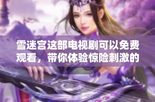 雪迷宫这部电视剧可以免费观看，带你体验惊险刺激的故事情节