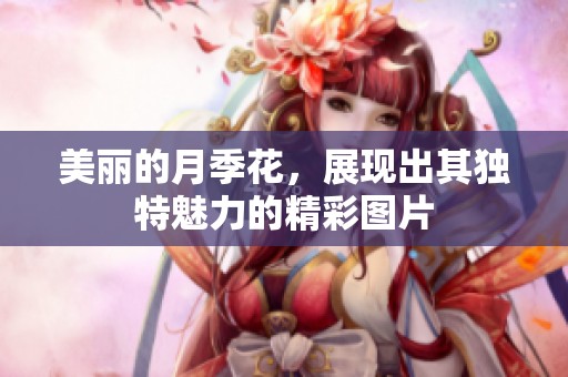 美丽的月季花，展现出其独特魅力的精彩图片