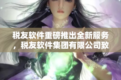 税友软件重磅推出全新服务，税友软件集团有限公司致力于为客户提供优质服务