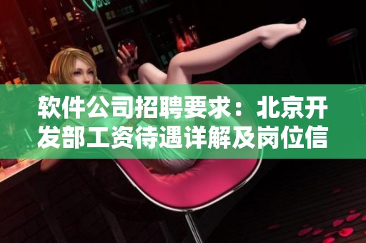 软件公司招聘要求：北京开发部工资待遇详解及岗位信息