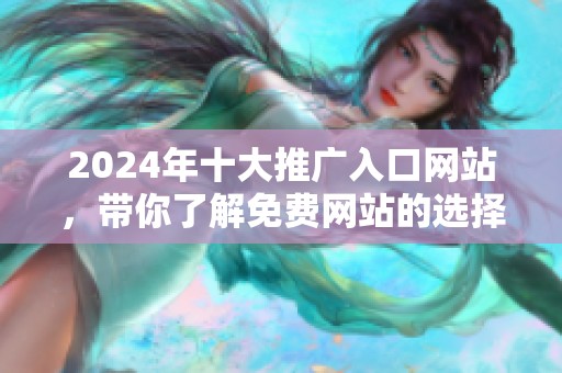 2024年十大推广入口网站，带你了解免费网站的选择与应用