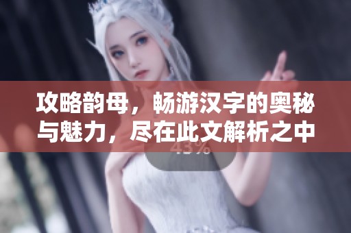 攻略韵母，畅游汉字的奥秘与魅力，尽在此文解析之中。