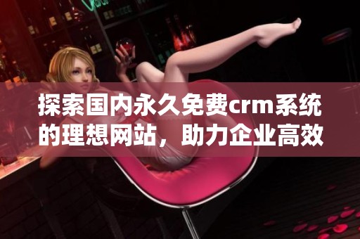 探索国内永久免费crm系统的理想网站，助力企业高效管理与发展