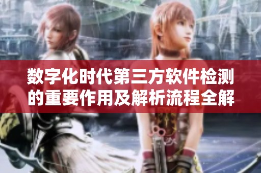 数字化时代第三方软件检测的重要作用及解析流程全解读