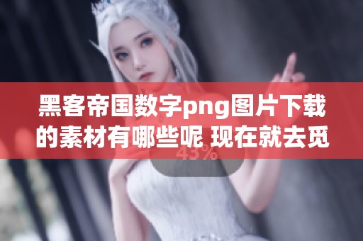 黑客帝国数字png图片下载的素材有哪些呢 现在就去觅元素获取吧