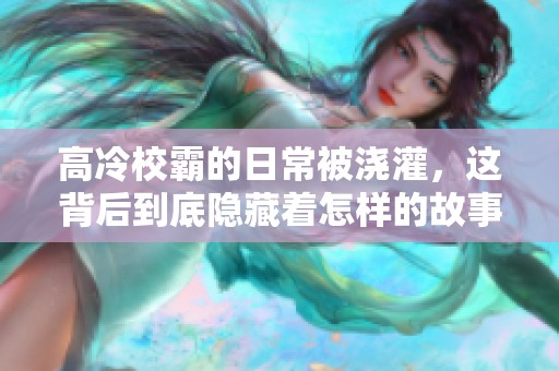 高冷校霸的日常被浇灌，这背后到底隐藏着怎样的故事呢