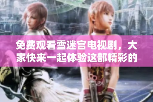 免费观看雪迷宫电视剧，大家快来一起体验这部精彩的作品吧