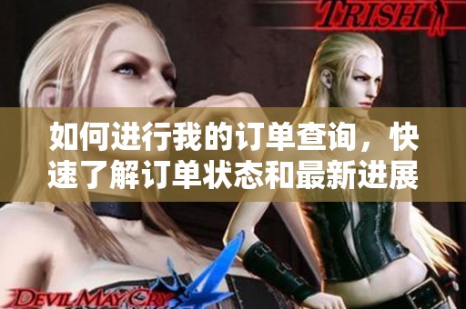 如何进行我的订单查询，快速了解订单状态和最新进展