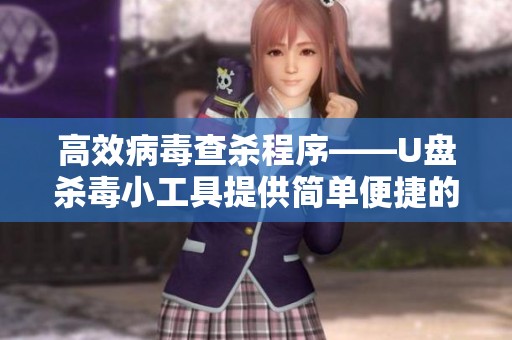 高效病毒查杀程序——U盘杀毒小工具提供简单便捷的解决方案