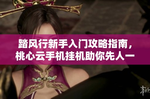 踏风行新手入门攻略指南，桃心云手机挂机助你先人一步提升技巧