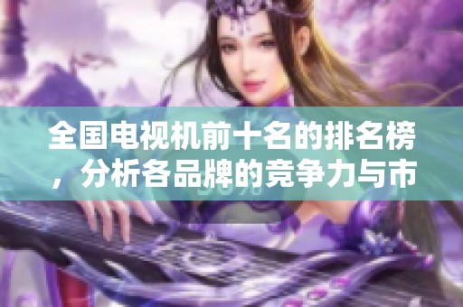全国电视机前十名的排名榜，分析各品牌的竞争力与市场表现