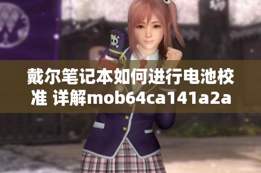 戴尔笔记本如何进行电池校准 详解mob64ca141a2a87的技术博客内容